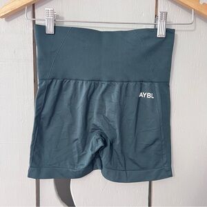 AYBL Empower Seamless Shorts Forest Green Size XS